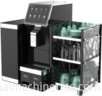 Full Auto Cappuccino Latte Espresso Coffee Machine Coffee Vending Machine